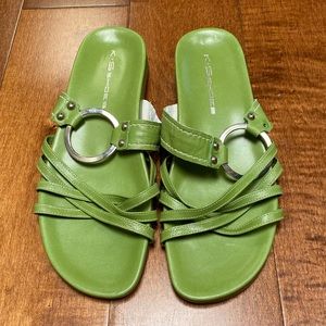 K Swiss Green Sandals